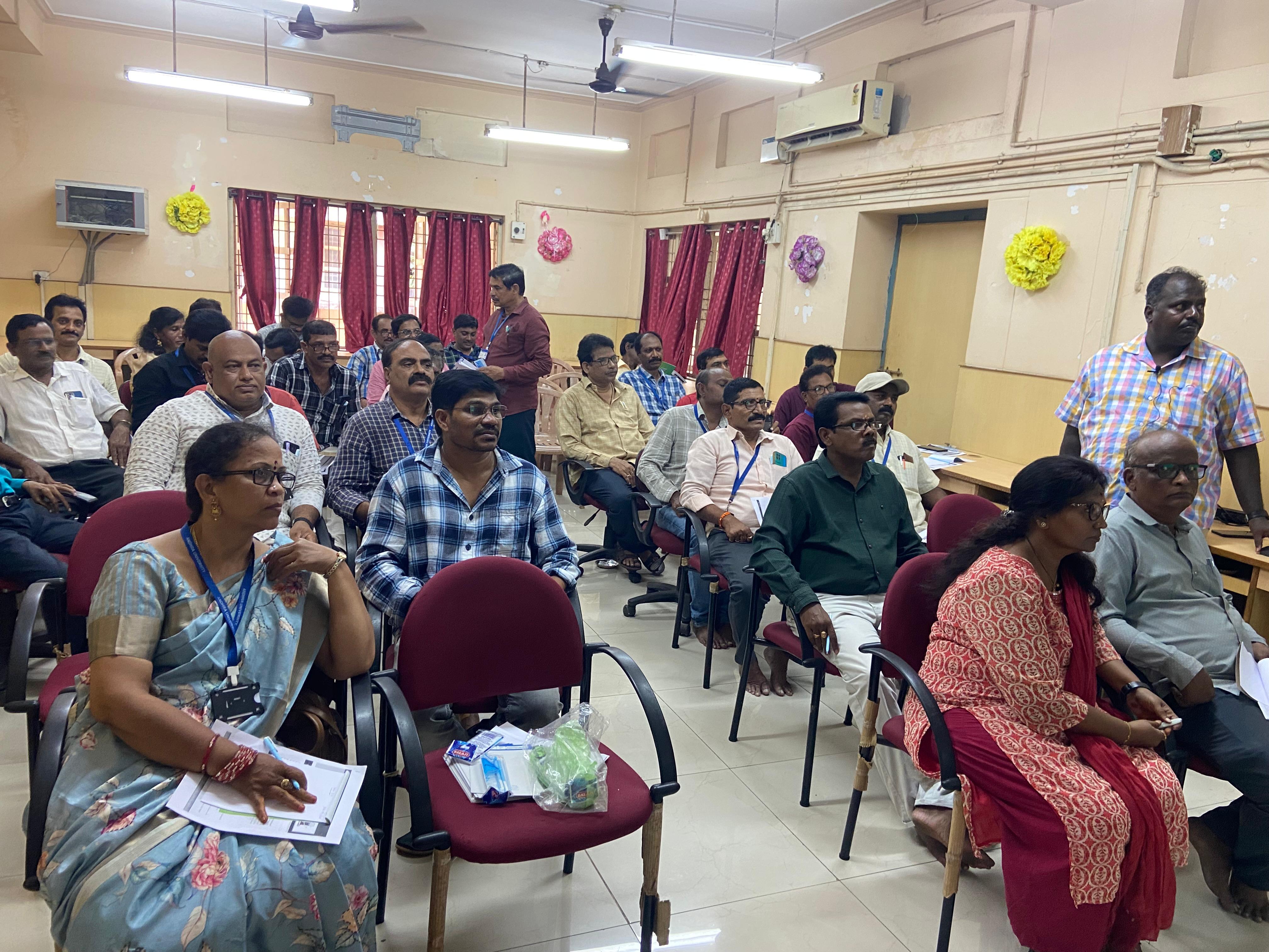 Photo from the library event