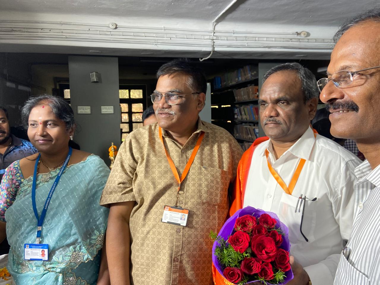 Photo from the library event