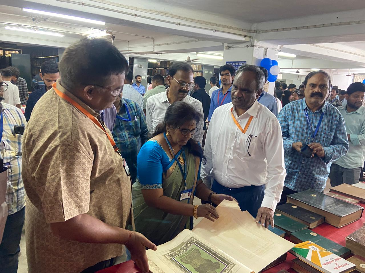 Photo from the library event