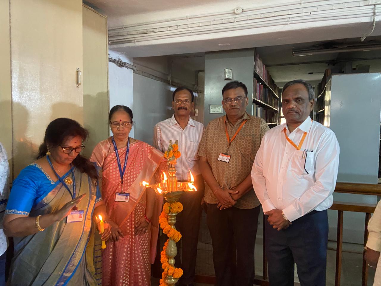 Photo from the library event